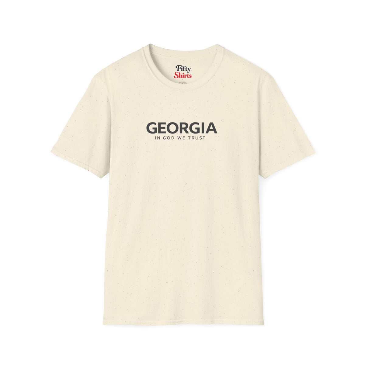 Georgia All State In God We Trust Front Design Unisex Everyday Tee