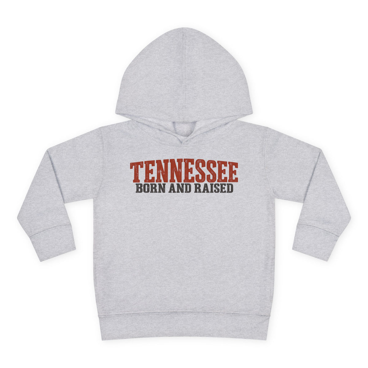 Tennessee Born and Raised Vintage Country Style Unisex Toddler Pullover Fleece Hoodie