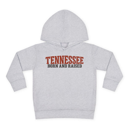 Tennessee Born and Raised Vintage Country Style Unisex Toddler Pullover Fleece Hoodie