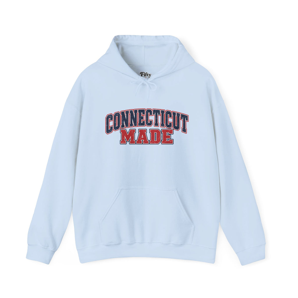 Connecticut Made Unisex Hoodie State Name Graphic