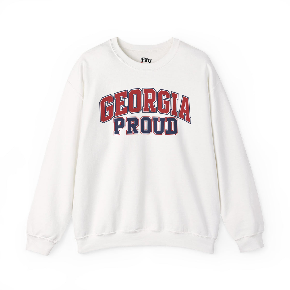 Georgia Proud Unisex Crewneck Sweatshirt State Name Graphic