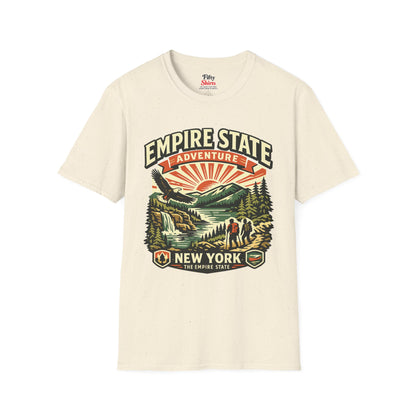 New York Empire State Unisex Softstyle T Shirt State Pride Graphic Tee Collections FS03