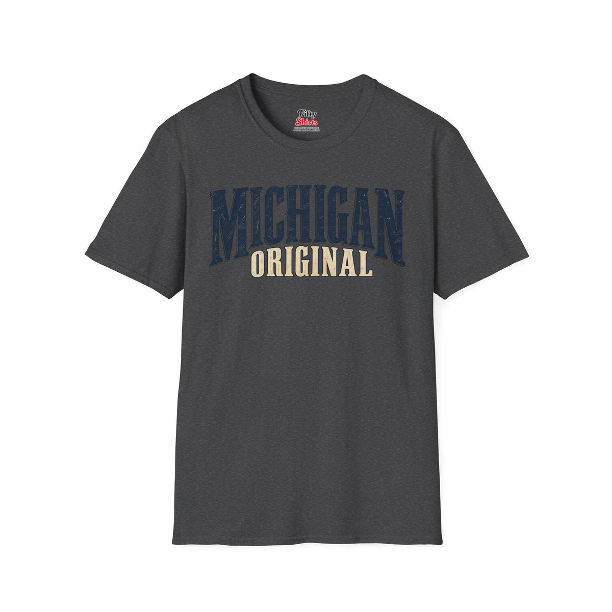 Michigan Original Unisex Softstyle T Shirt State Name Graphic Tee