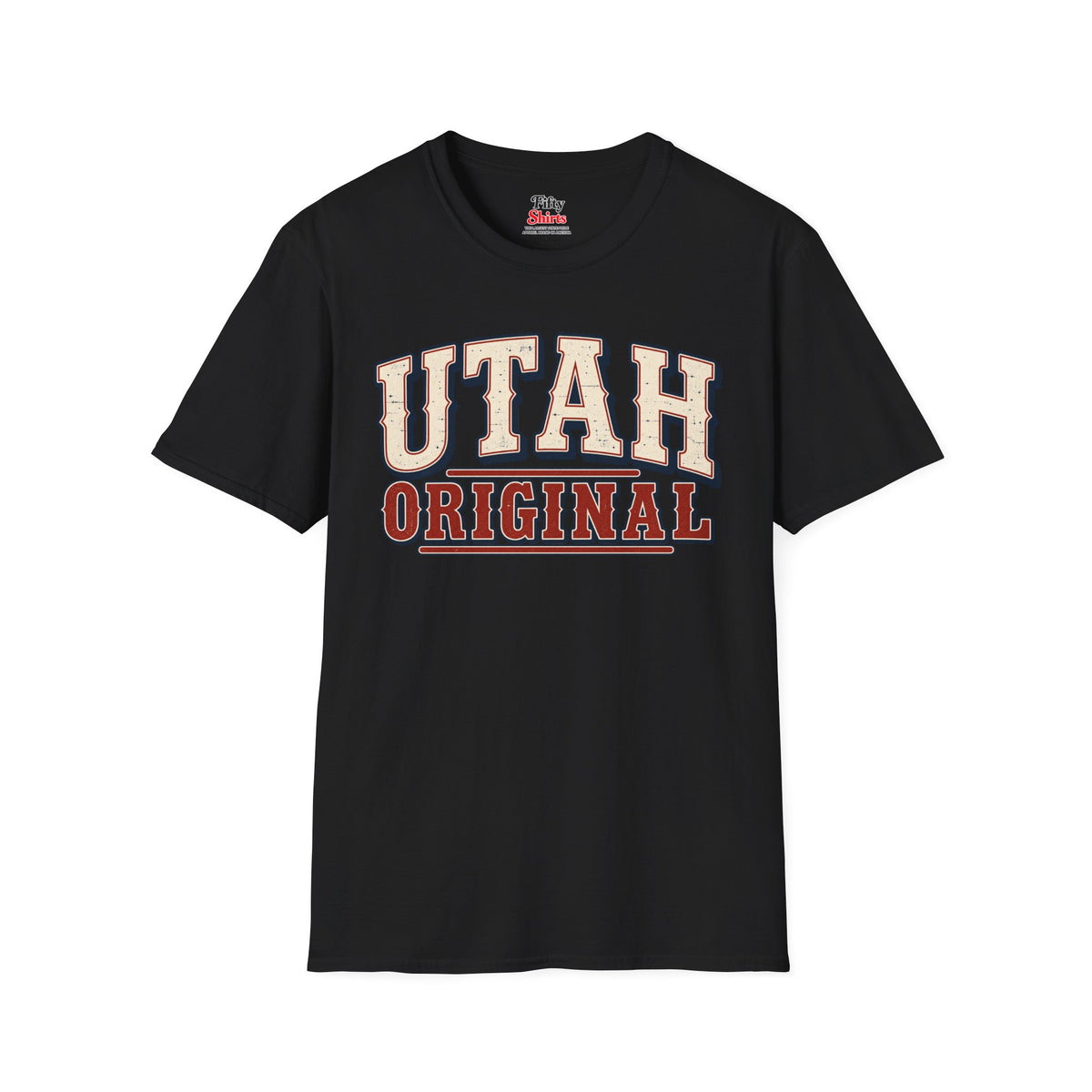 Utah Original Unisex Softstyle T Shirt State Name Graphic Tee