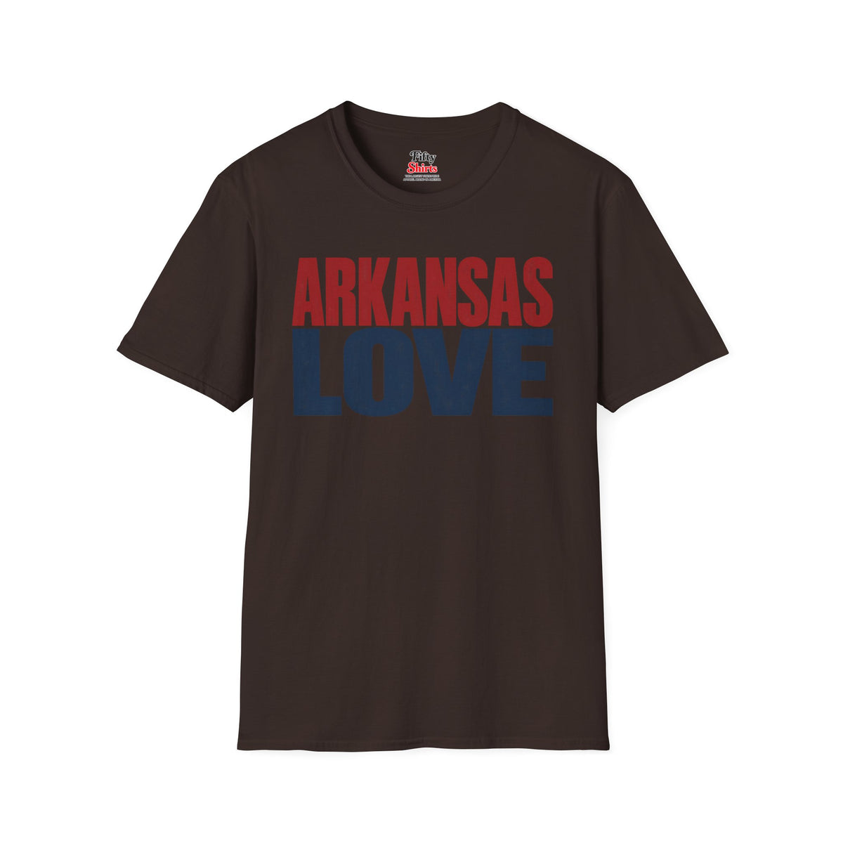 Arkansas Love Unisex Softstyle T Shirt State Name Graphic Tee