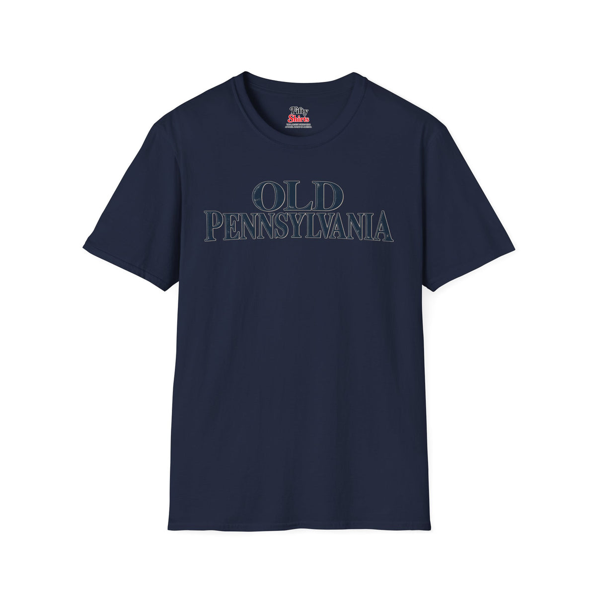 Old Pennsylvania Unisex Softstyle T Shirt State Name Graphic Tee