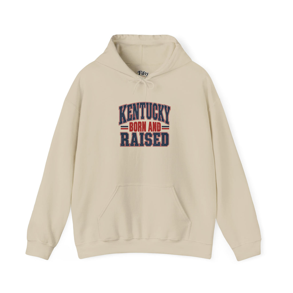 Kentucky Born and Raised Timeless Heritage Unisex Hoodie Graphic