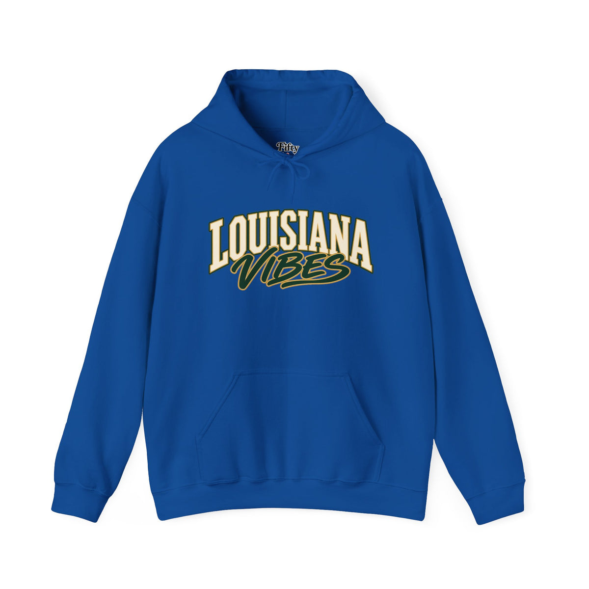 Louisiana Vibes Unisex Hoodie State Name Graphic