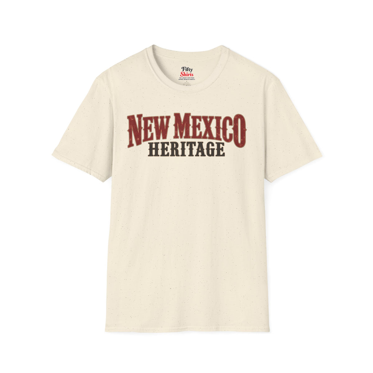 New Mexico Heritage Unisex Softstyle T Shirt State Name Graphic Tee