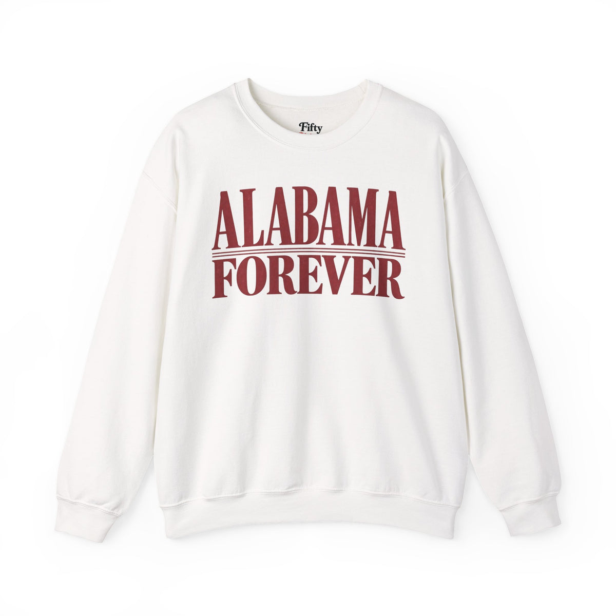 Alabama Forever Unisex Crewneck Sweatshirt State Name Graphic