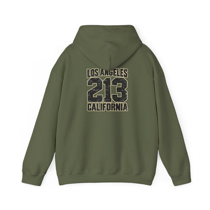 Los Angeles 213 California Unisex Hoodie Graphic