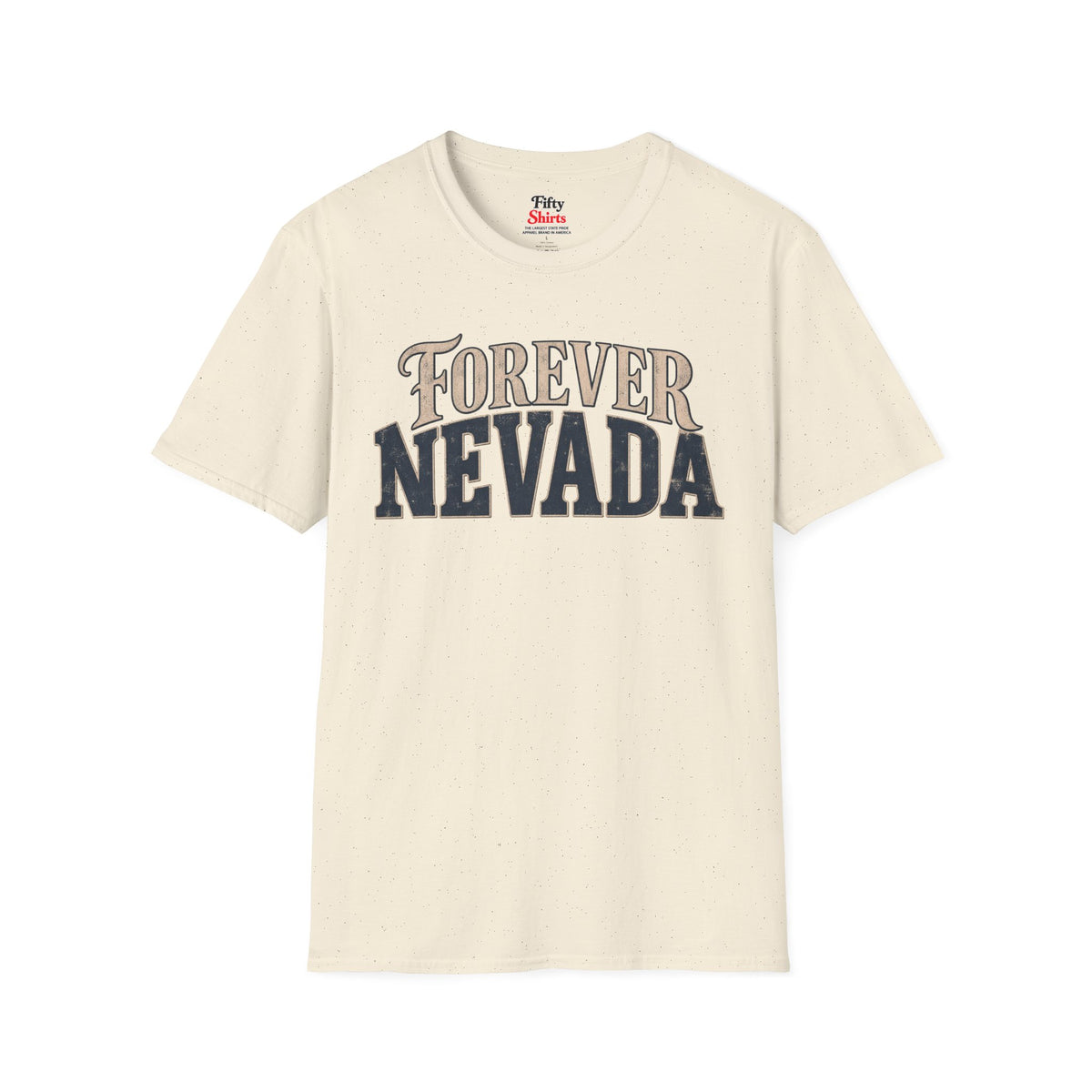 Forever Nevada Unisex Softstyle T Shirt State Name Graphic Tee