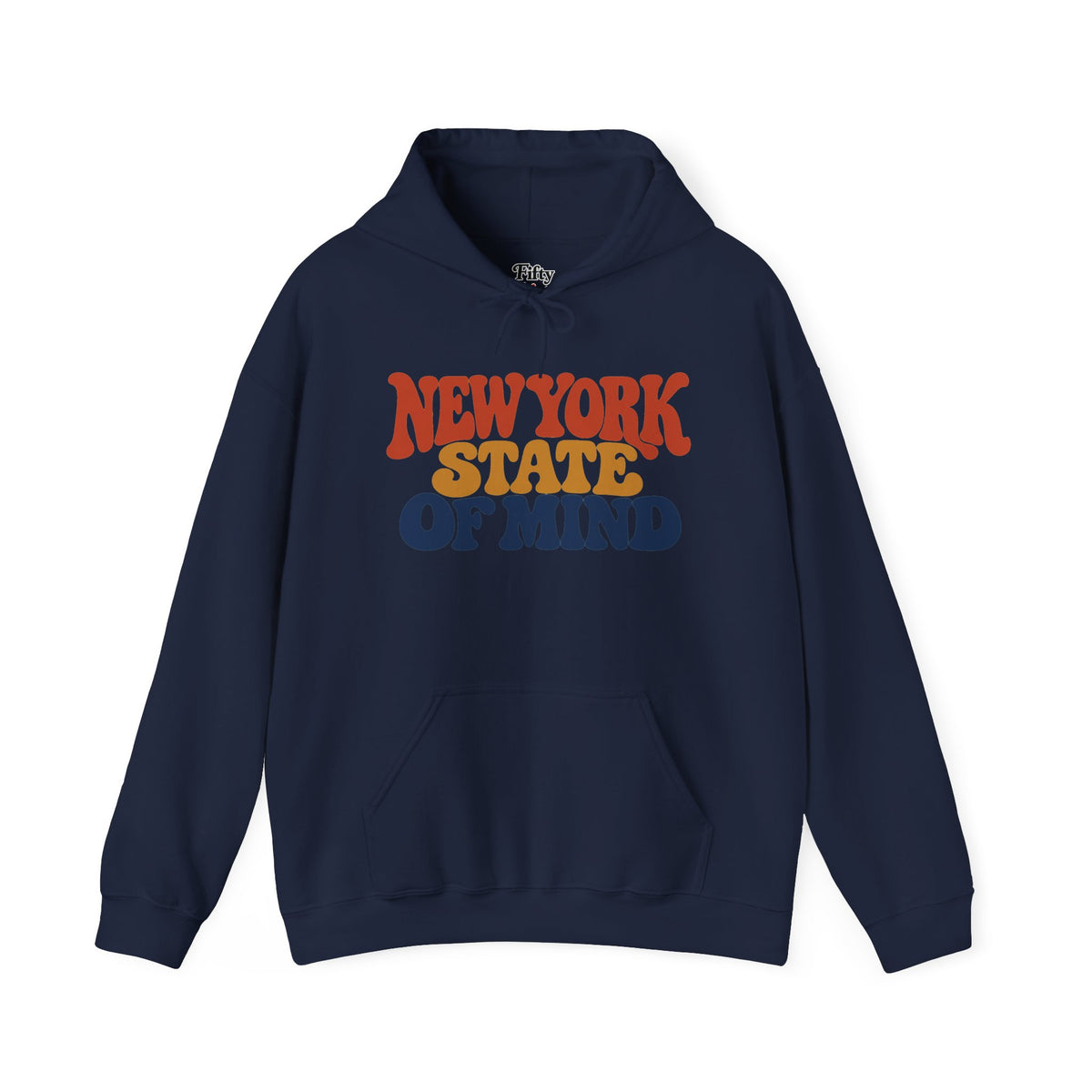 New York State Of Mind Unisex Hoodie State Name Graphic