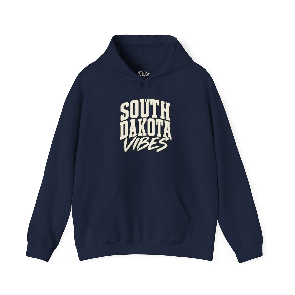 South Dakota Vibes Unisex Hoodie State Name Graphic