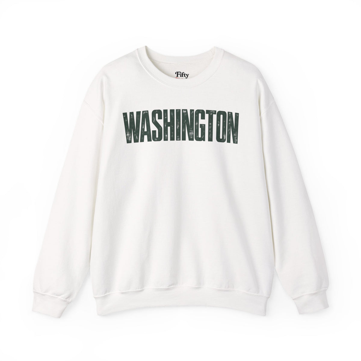 Washington Unisex Crewneck Sweatshirt State Name Graphic