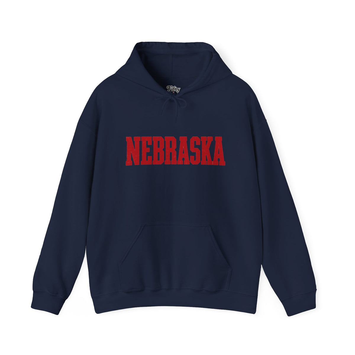 Nebraska Unisex Hoodie State Name Graphic