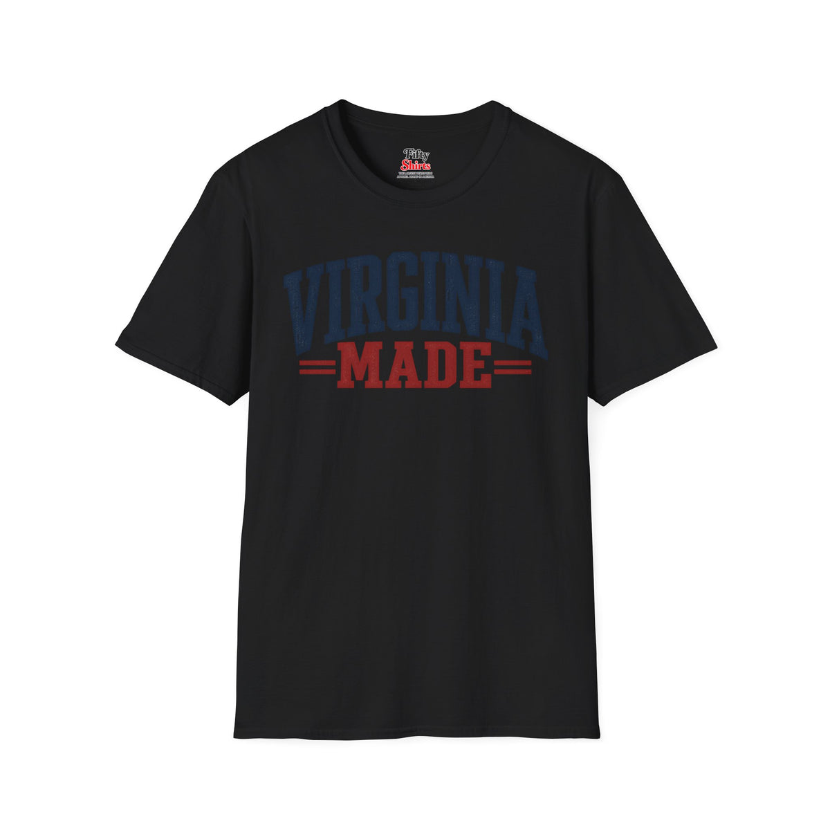 Virginia Made Unisex Softstyle T Shirt State Name Graphic Tee