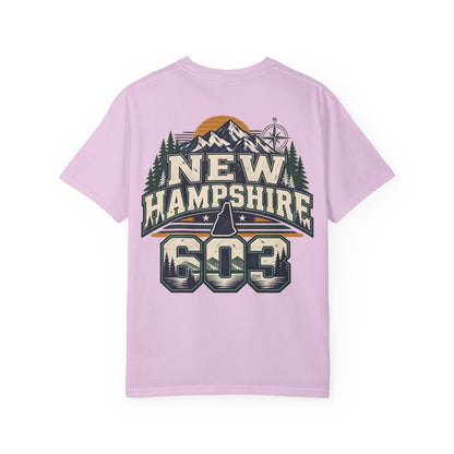 New Hampshire 603 Unisex Comfort Color 1717 Streetwear Graphic Tee