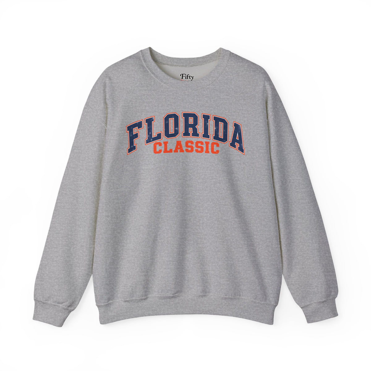 Florida Classic Unisex Crewneck Sweatshirt State Name Graphic