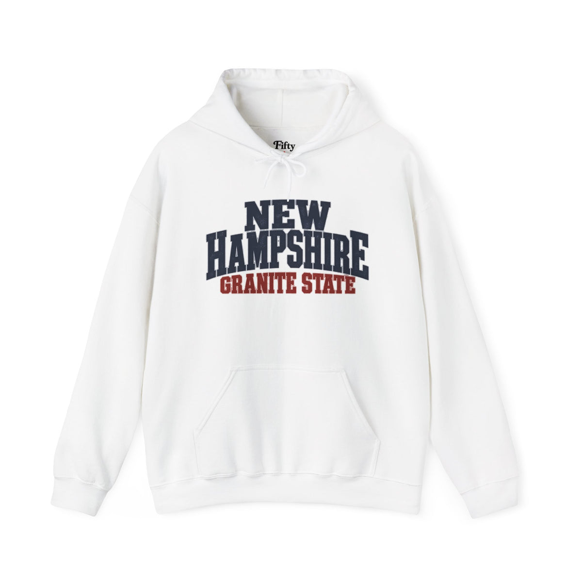 New Hampshire Granite State (1) Unisex Hoodie State Name Graphic