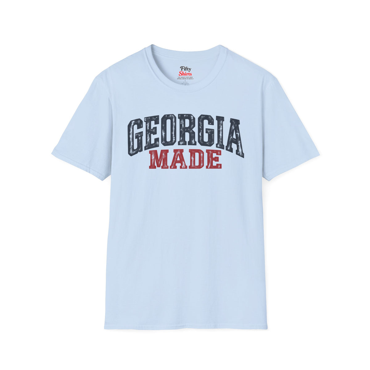 Georgia Made Unisex Softstyle T Shirt State Name Graphic Tee