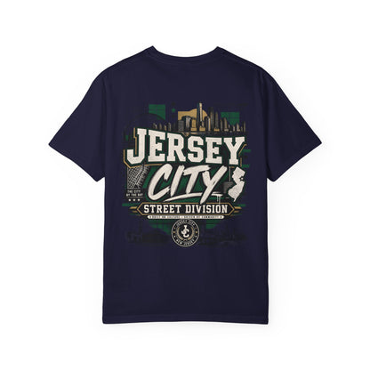 New Jersey City Street Division Unisex Comfort Color 1717 Streetwear Graphic Tee