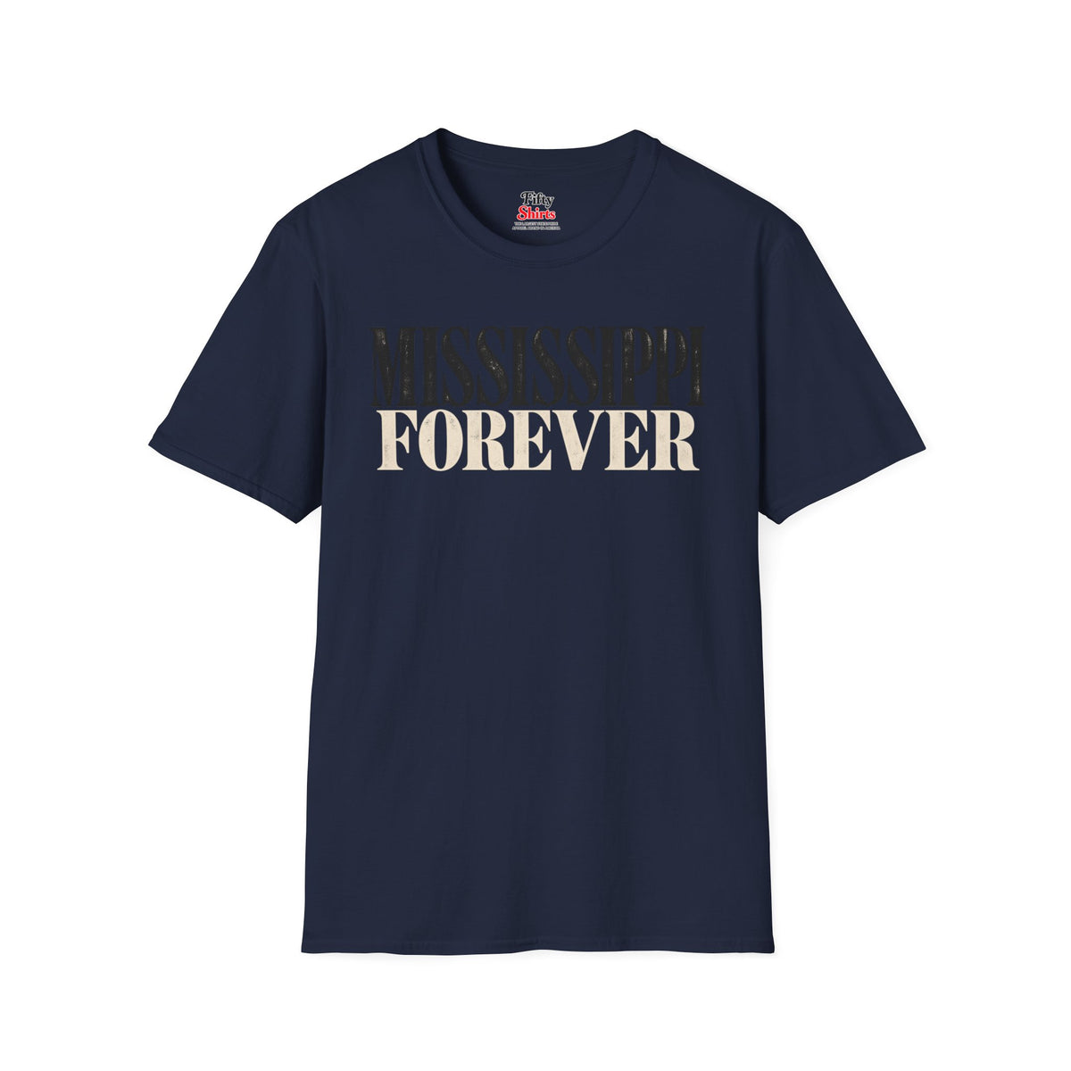 Mississippi Forever Unisex Softstyle T Shirt State Name Graphic Tee