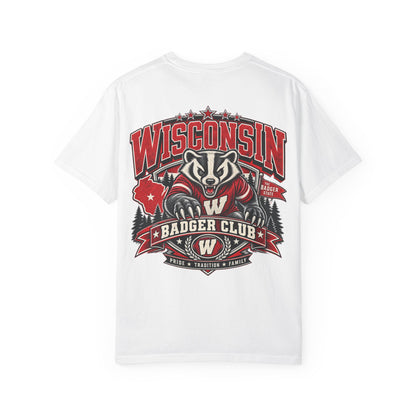 Wisconsin Badger Club Unisex Comfort Color 1717 Streetwear Graphic Tee
