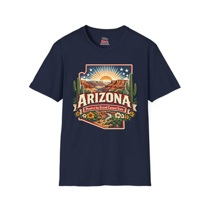 Arizona State Pride Unisex Softstyle T Shirt State Pride Graphic Tee Collections FS03