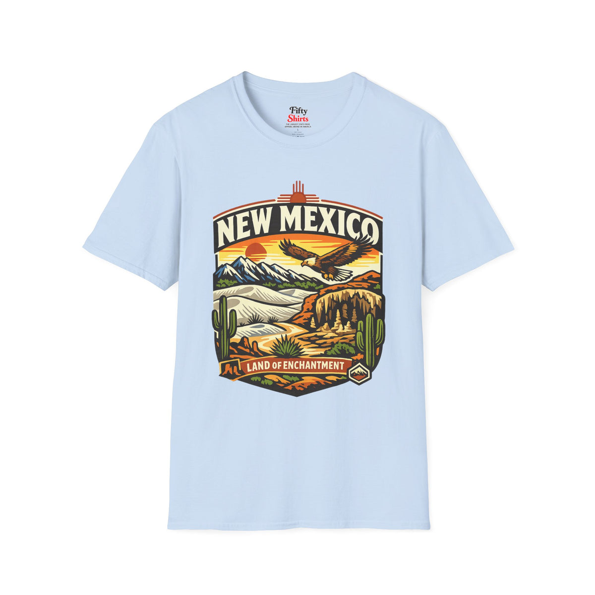New Mexico Land of Enchantment Adventure Unisex Softstyle T Shirt State Pride Graphic Tee Collections FS03