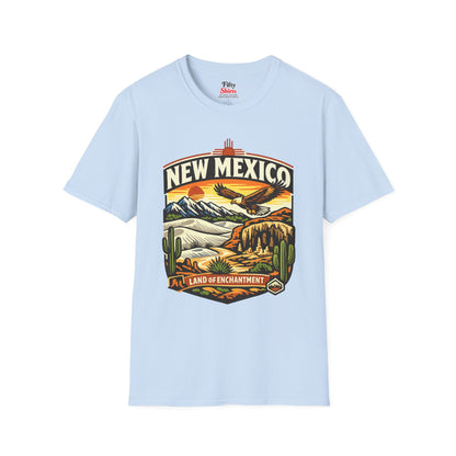 New Mexico Land of Enchantment Adventure Unisex Softstyle T Shirt State Pride Graphic Tee Collections FS03