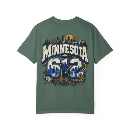 Minnesota 612 Unisex Comfort Color 1717 Streetwear Graphic Tee