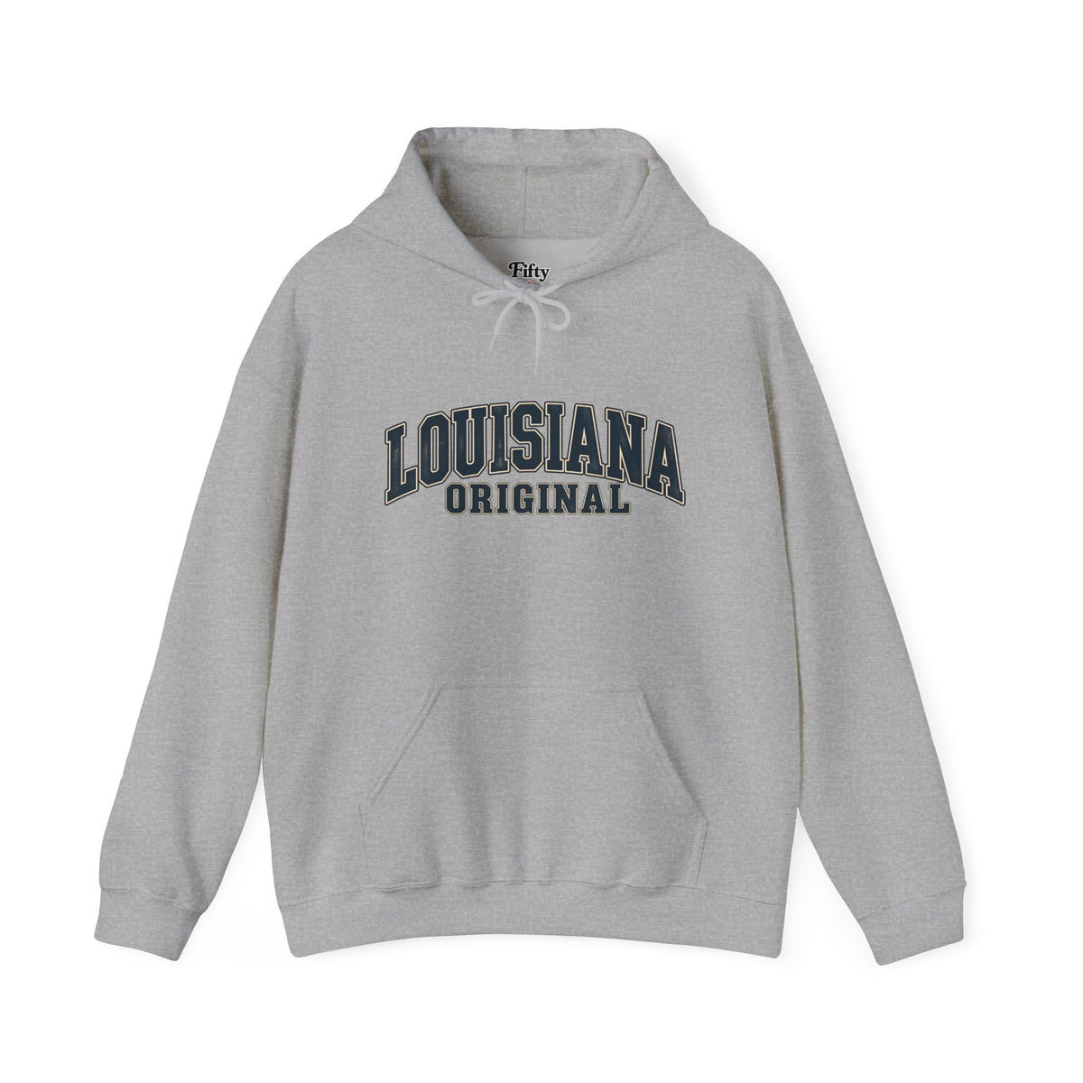 Louisiana Original Unisex Hoodie State Name Graphic