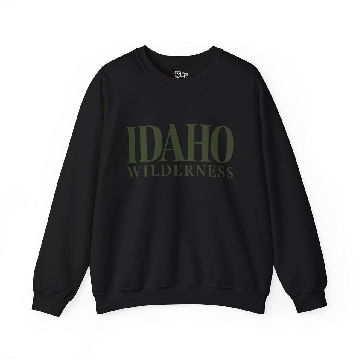 Idaho Wilderness Unisex Crewneck Sweatshirt State Name Graphic