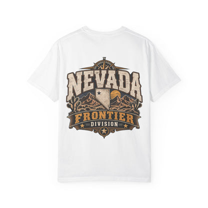 Nevada Frontier Division Unisex Comfort Color 1717 Streetwear Graphic Tee