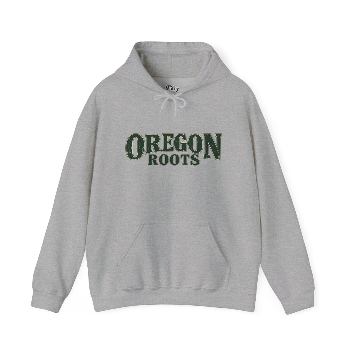 Oregon Roots Unisex Hoodie State Name Graphic