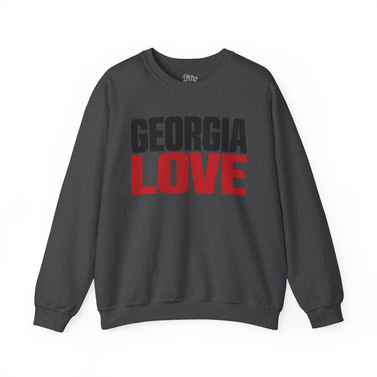 Georgia Love Unisex Crewneck Sweatshirt State Name Graphic