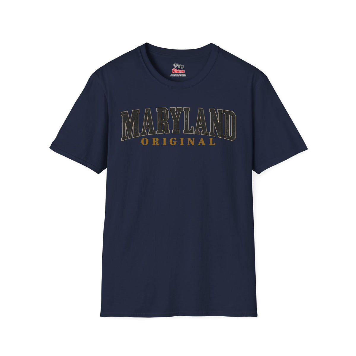 Maryland Original Unisex Softstyle T Shirt State Name Graphic Tee