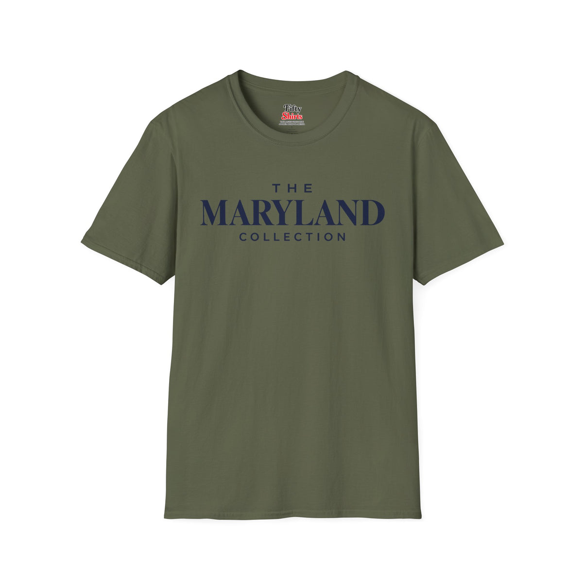 The Maryland Collection Unisex Softstyle T Shirt State Name Graphic Tee