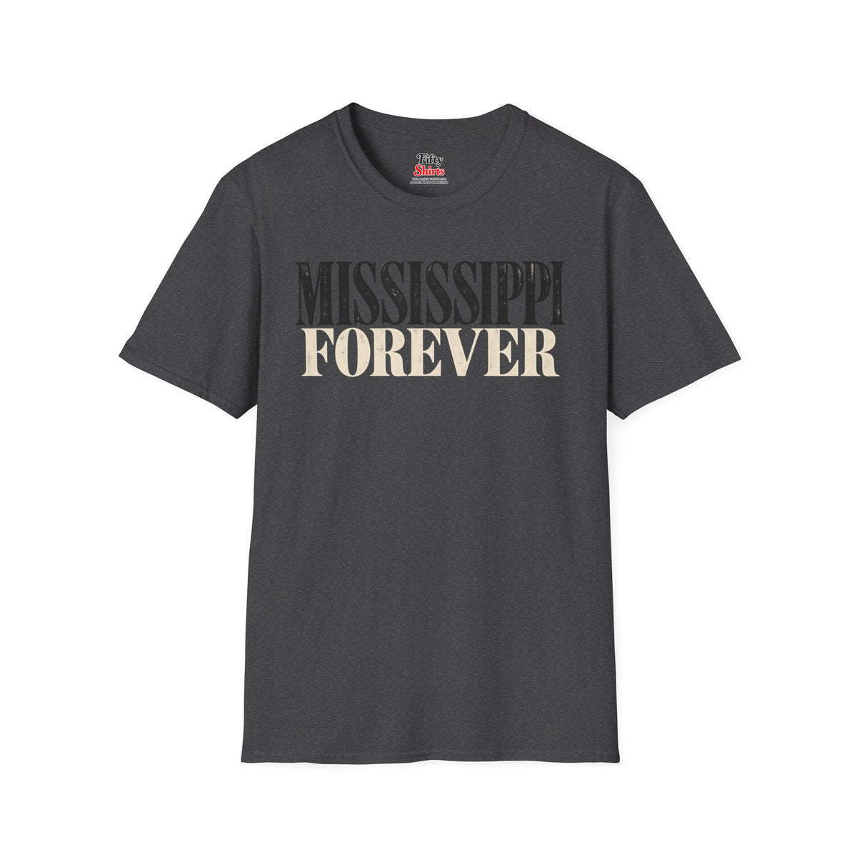 Mississippi Forever Unisex Softstyle T Shirt State Name Graphic Tee