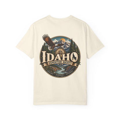 Idaho Expedition Society Unisex Comfort Color 1717 Streetwear Graphic Tee