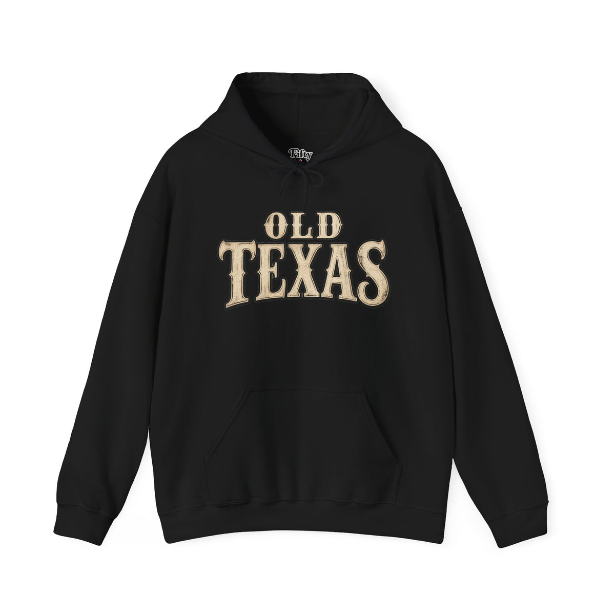 Old Texas Unisex Hoodie State Name Graphic