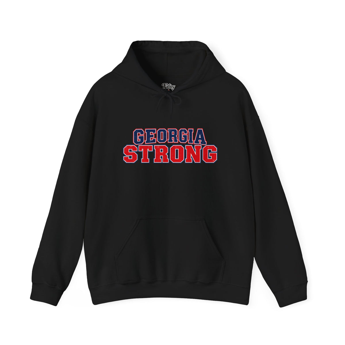 Georgia Strong Unisex Hoodie State Name Graphic