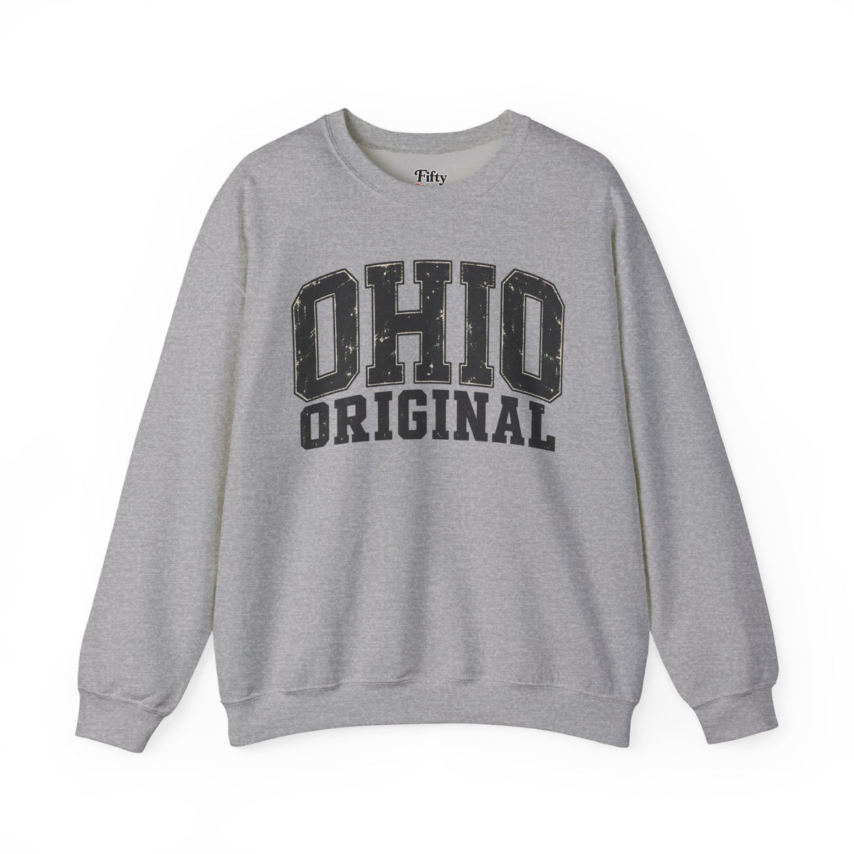 Ohio Original Unisex Crewneck Sweatshirt State Name Graphic