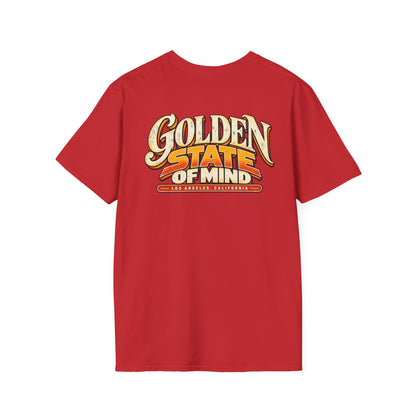 Golden State Of Mind Los Angeles Unisex Softstyle Graphic Tee