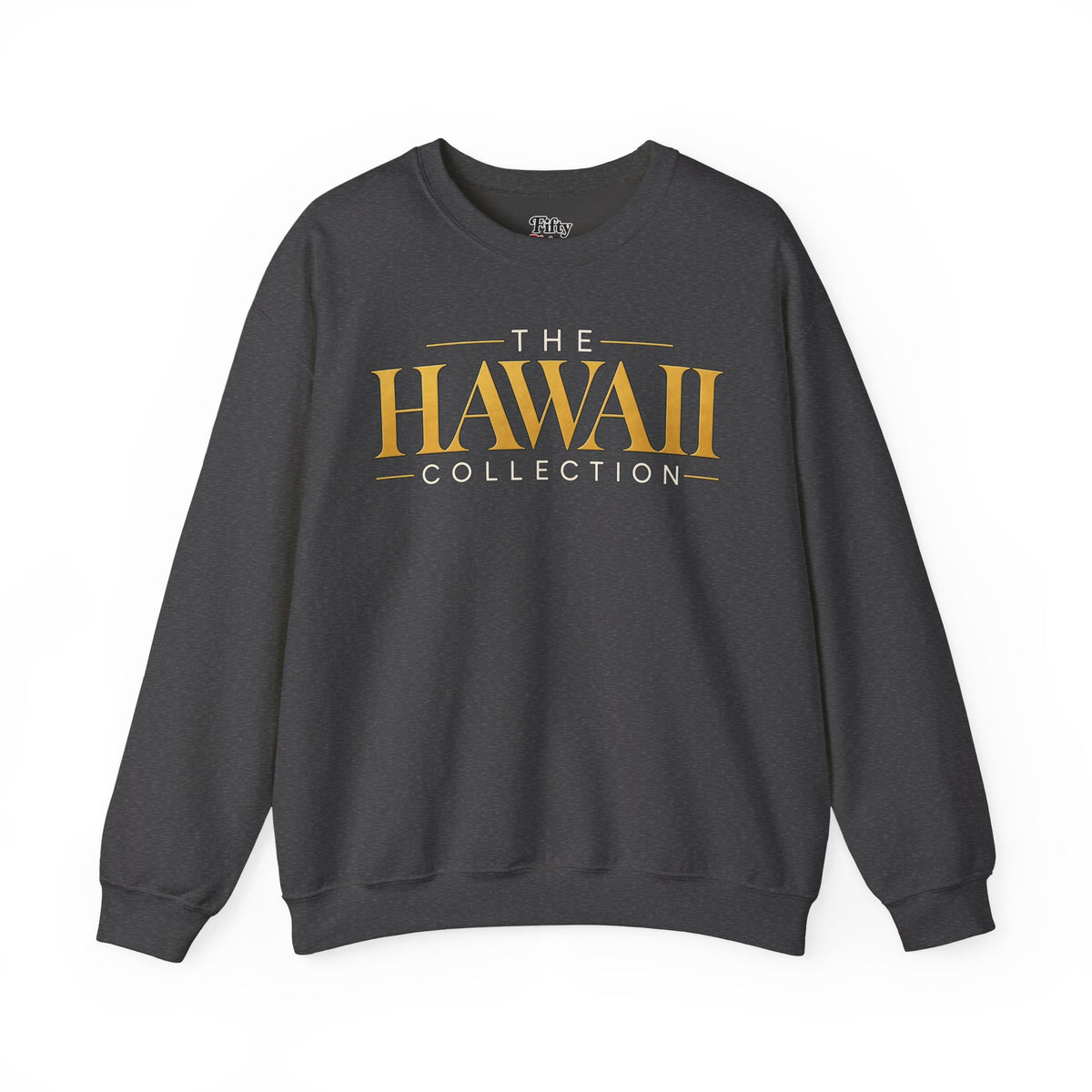 The Hawaii Collection Unisex Crewneck Sweatshirt State Name Graphic