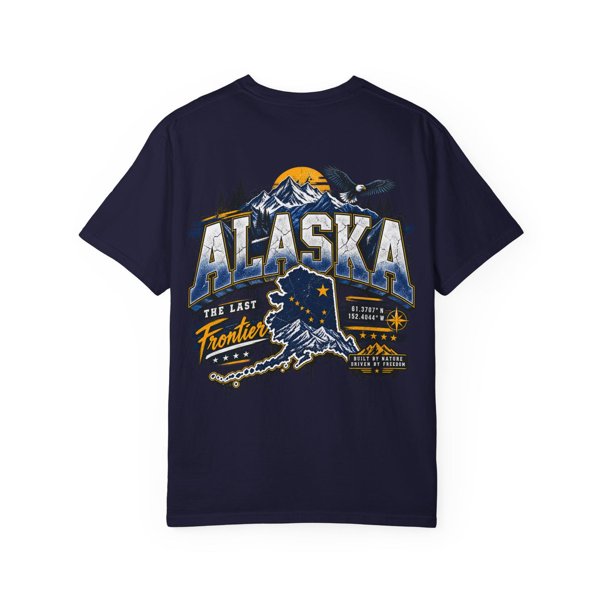 Alaska Street Legacy  Unisex Comfort Color 1717 Streetwear Graphic Tee