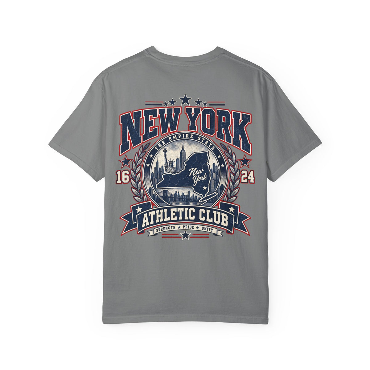 New York Athletic Club Unisex Comfort Color 1717 Streetwear Graphic Tee