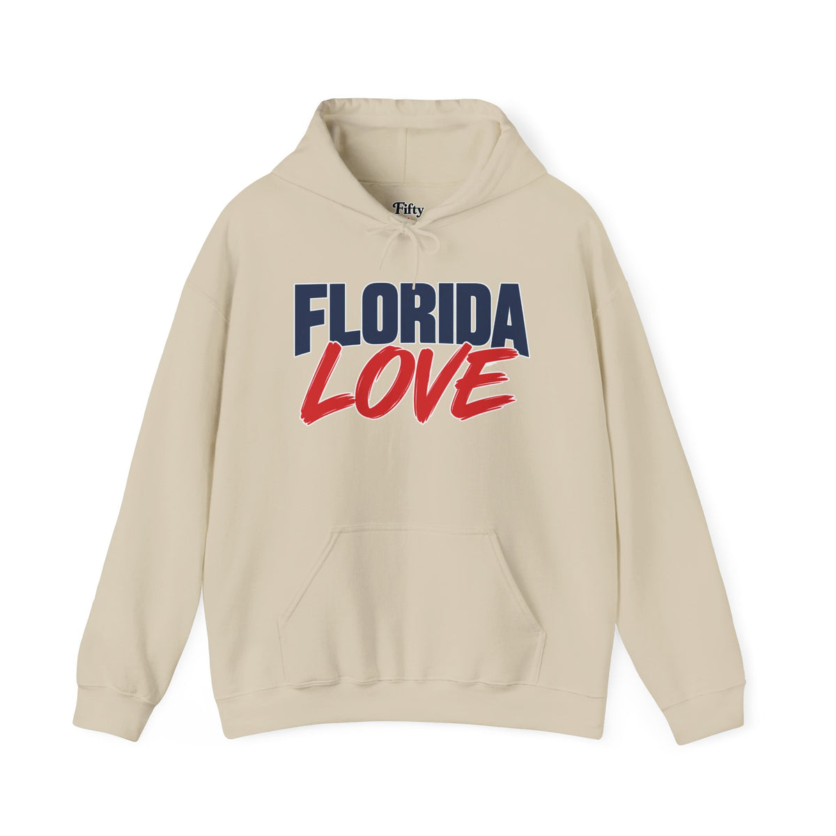 Florida Love Unisex Hoodie State Name Graphic
