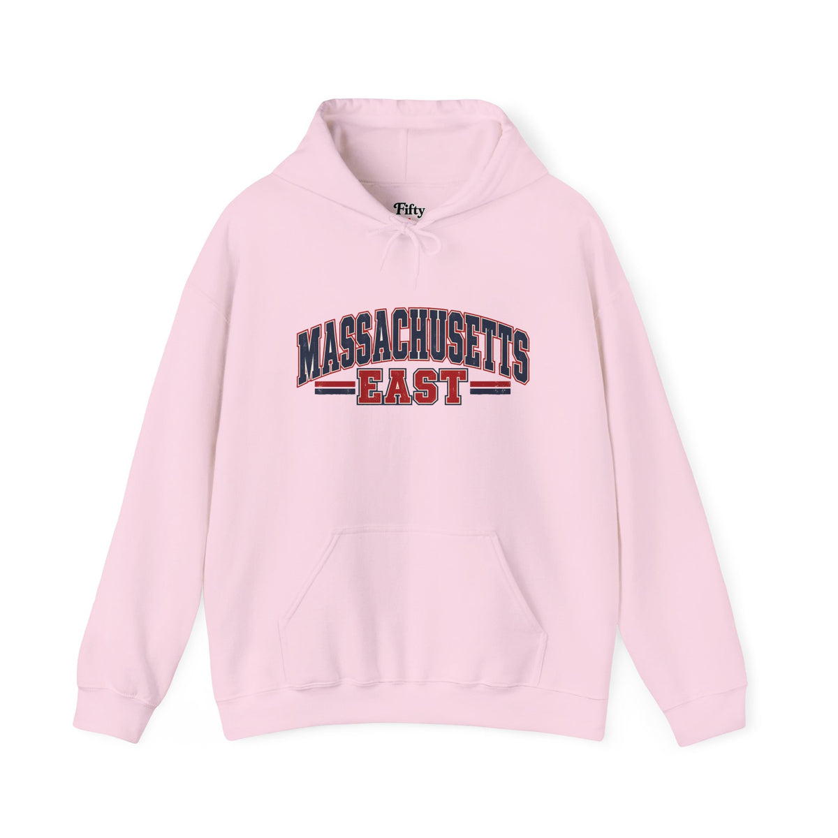 Massachusetts East Unisex Hoodie State Name Graphic